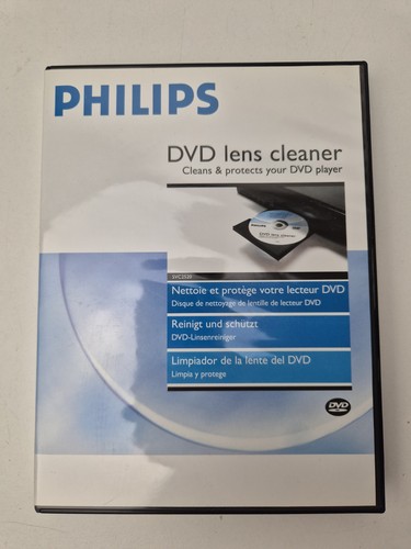 Philips laser lens cleaner - philips, cd