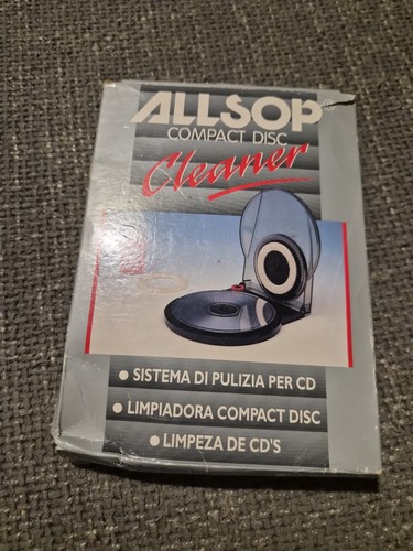 Allsop compact disc cleaner - compact,