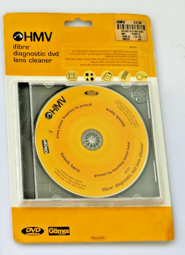 Hmv dvd lens cleaner - cd, disc