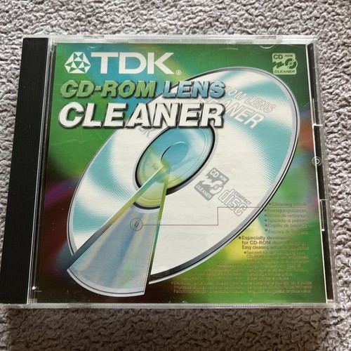 Tdk rom lens cleaner - cd-rom,