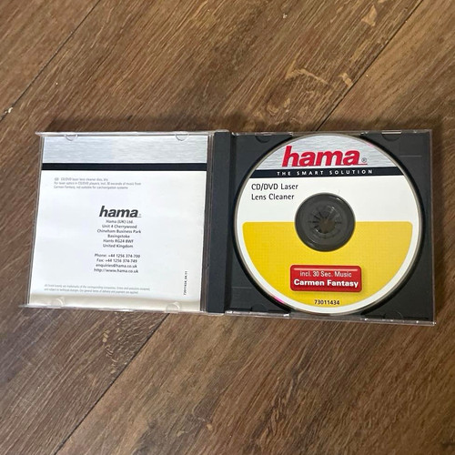 Hama dvd laser lens cleaner - laser,