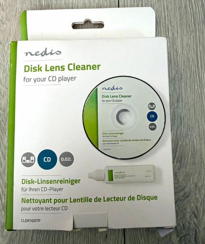 Nedis disk lens cleaner - cd,