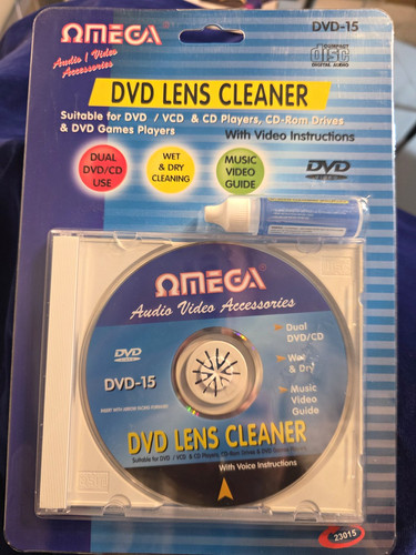 Omega dvd - dvd-15, cleaner