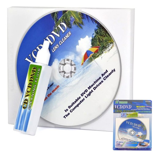 Dvd lens cleaner disc kit - cd,